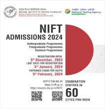 link for applying to NIFT is