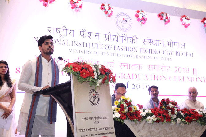 speech by student Mr.Abhishek Raj