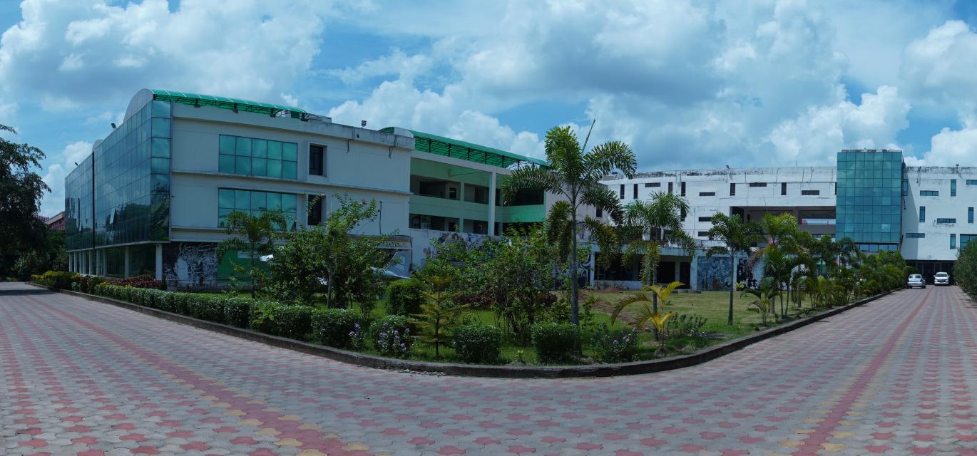 Campus Building Wide angle