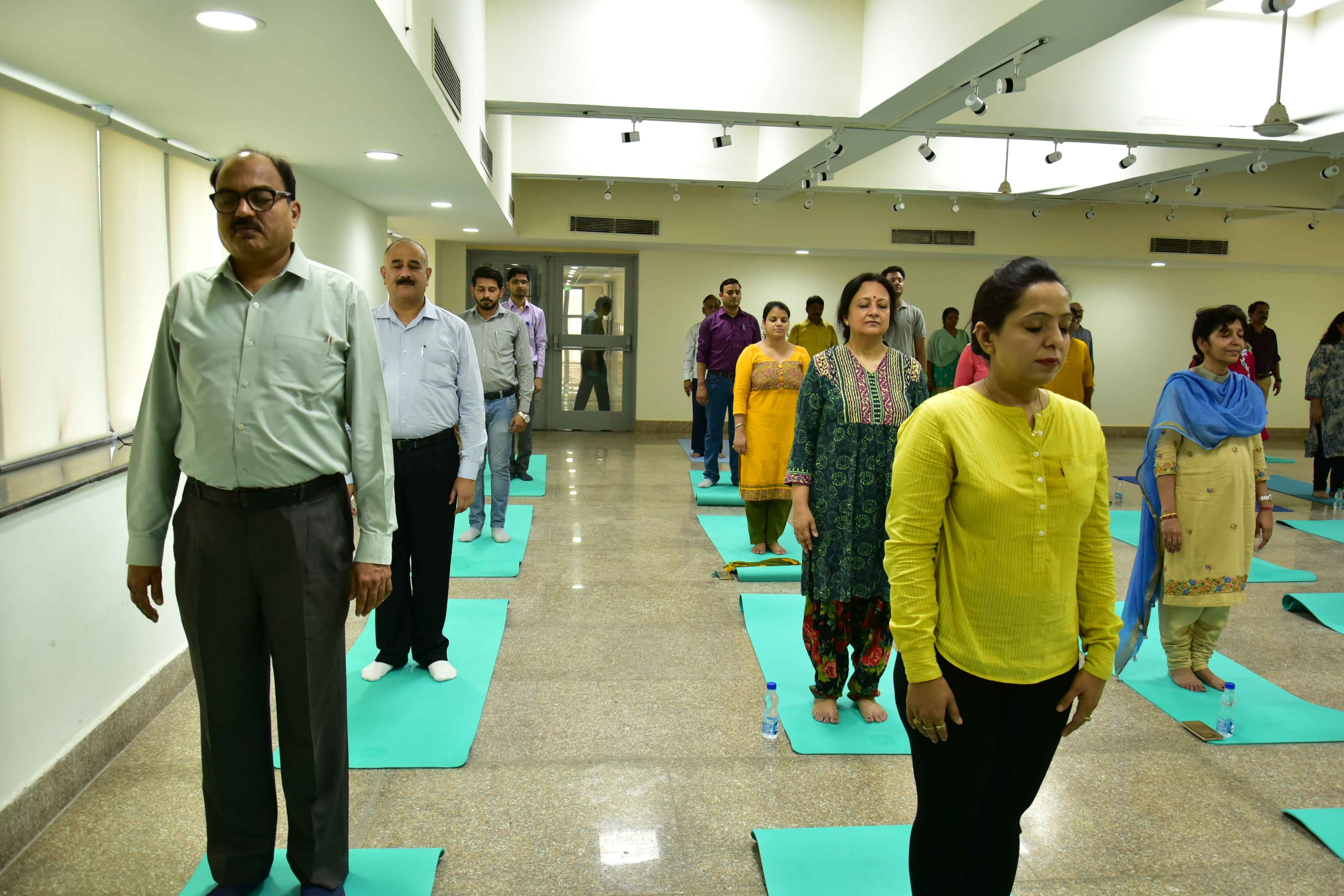 celebrated Yoga Day on 21stJuly, 2018