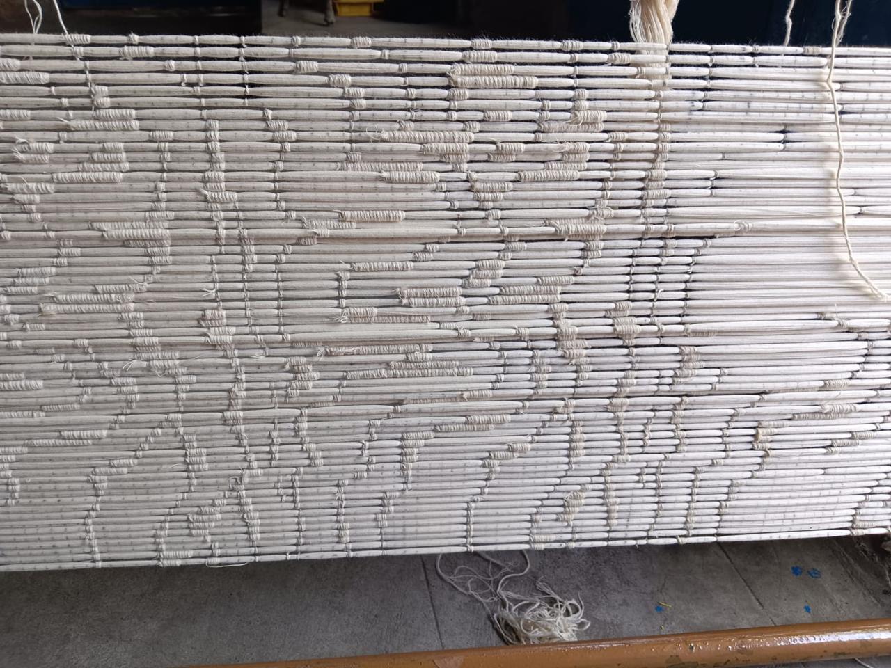 ‘PATTI’ of weft threads as per designs