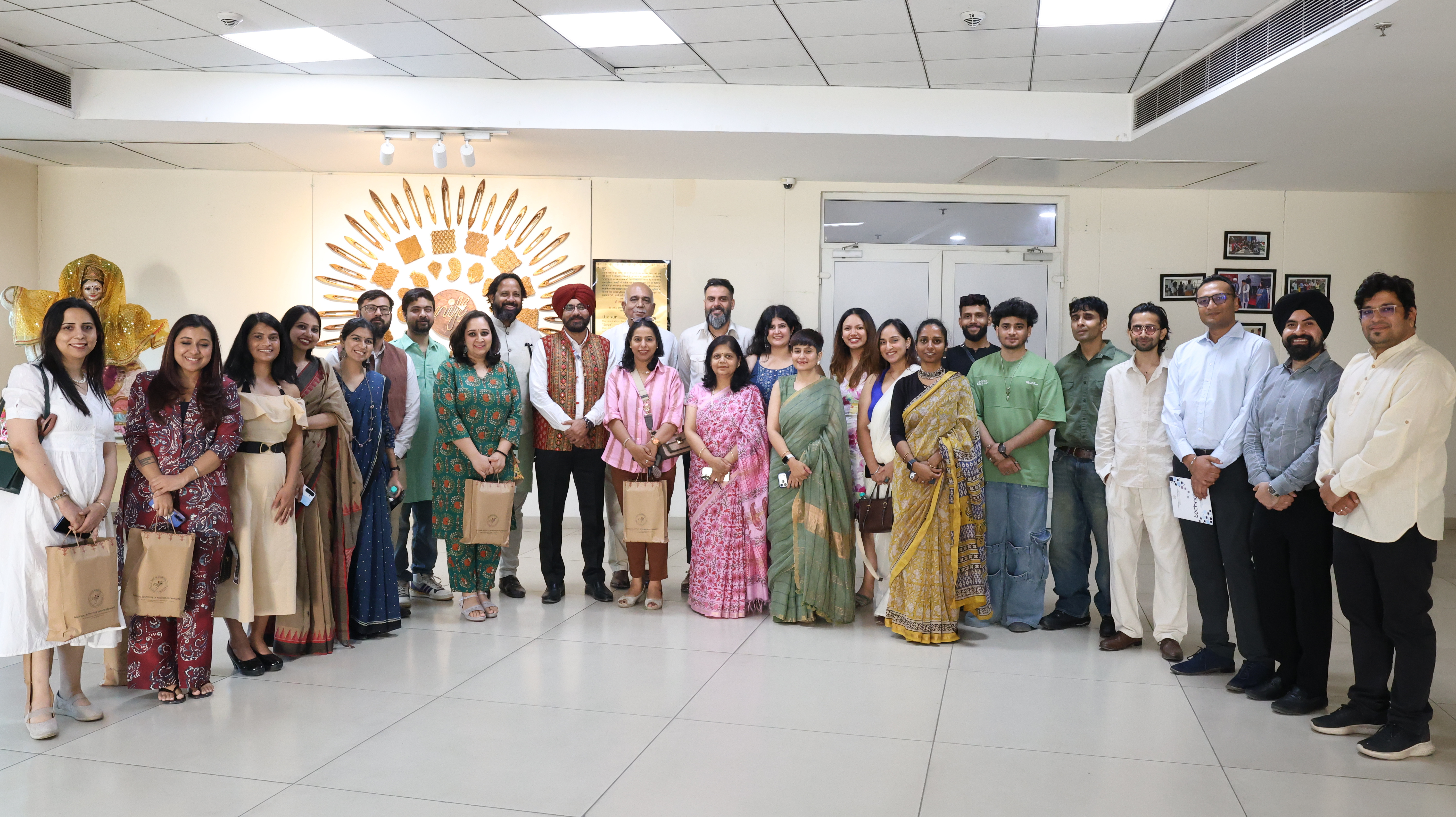 NIFT Panchkula celebrated Independence Day with patriotic pride