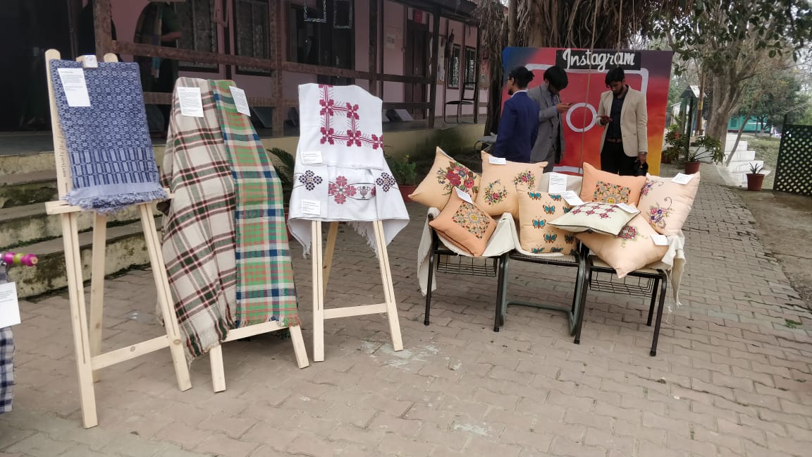 Display of Heirloom Textiles 