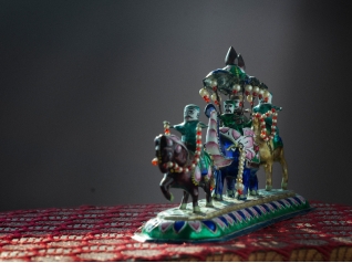 Students working during Craft Cluster visit