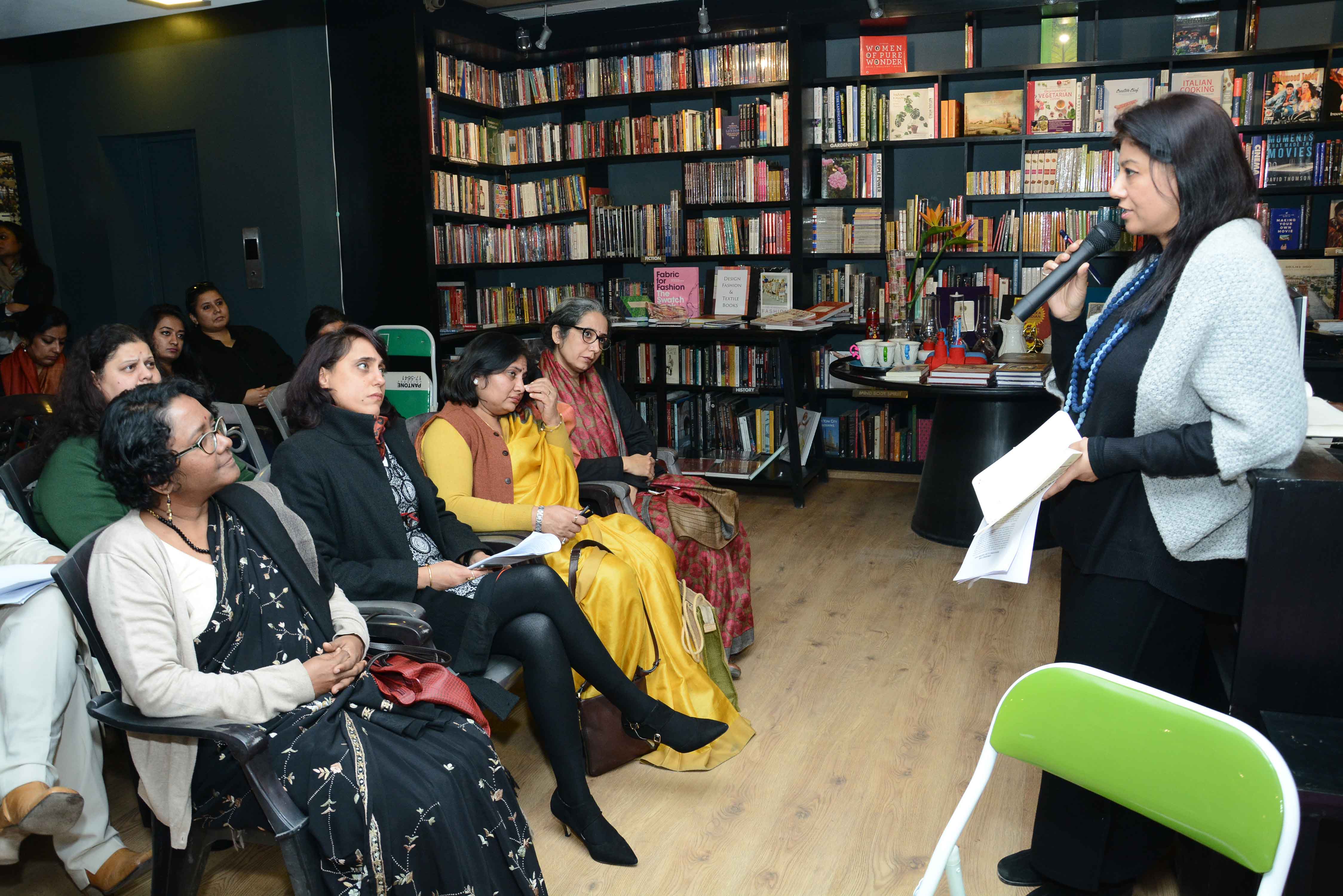 curtain-raiser at CMYK bookstore on January 17