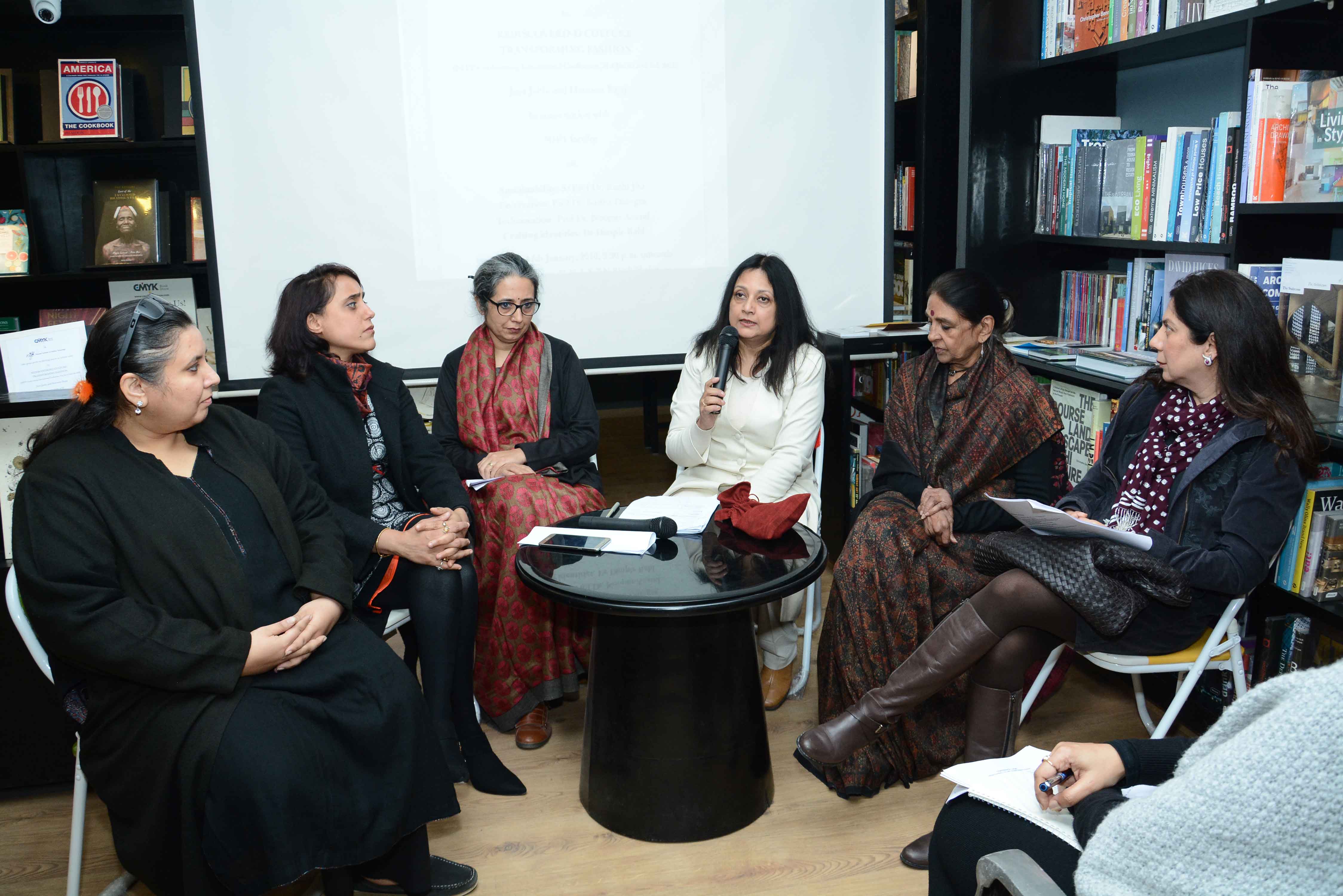 curtain-raiser at CMYK bookstore on January 17