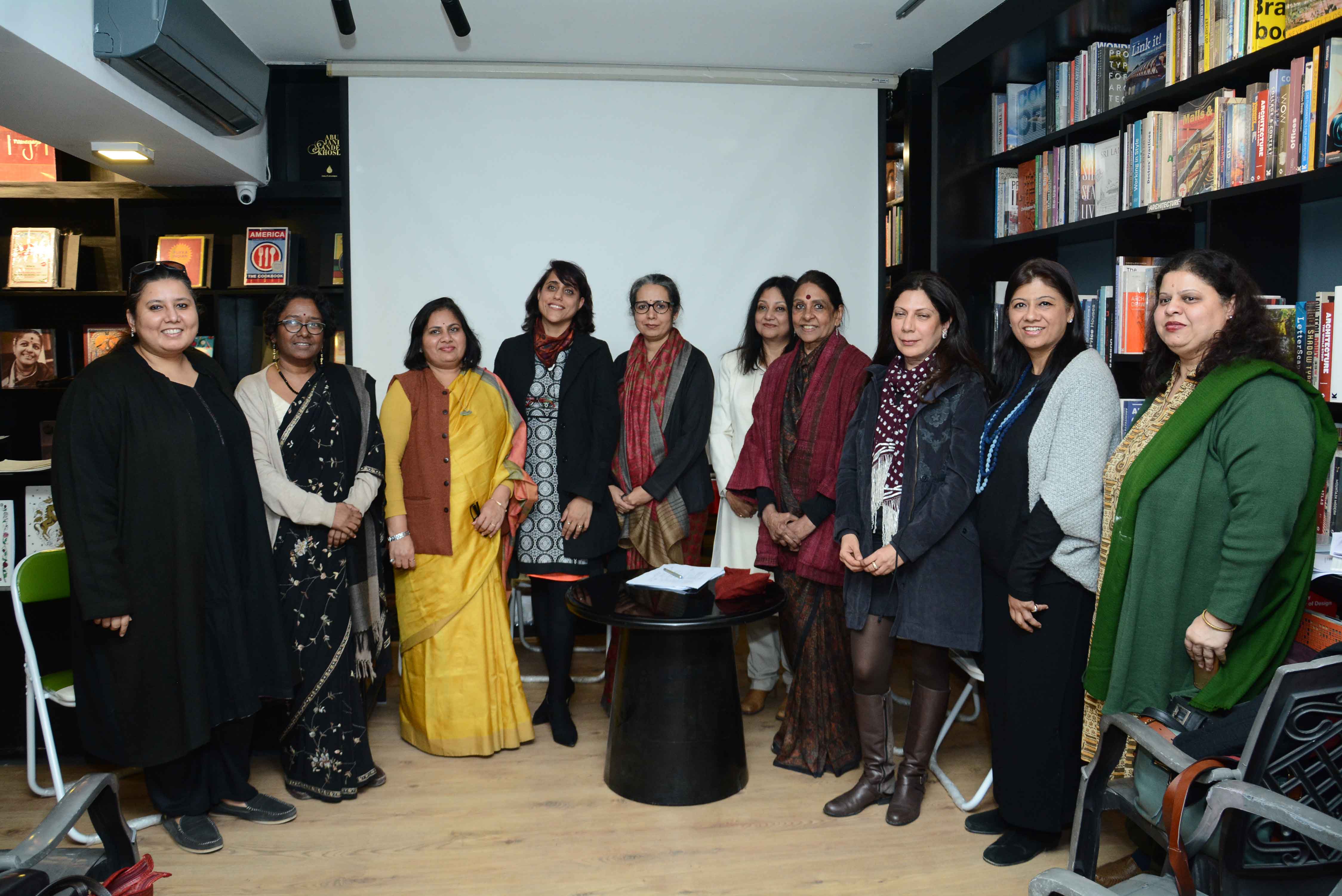 curtain-raiser at CMYK bookstore on January 17