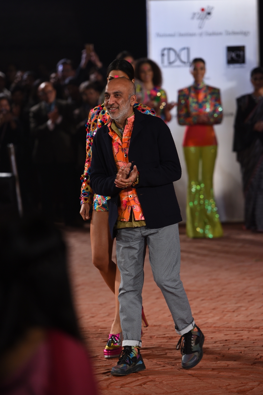 Designer Manish Arora takes a bow