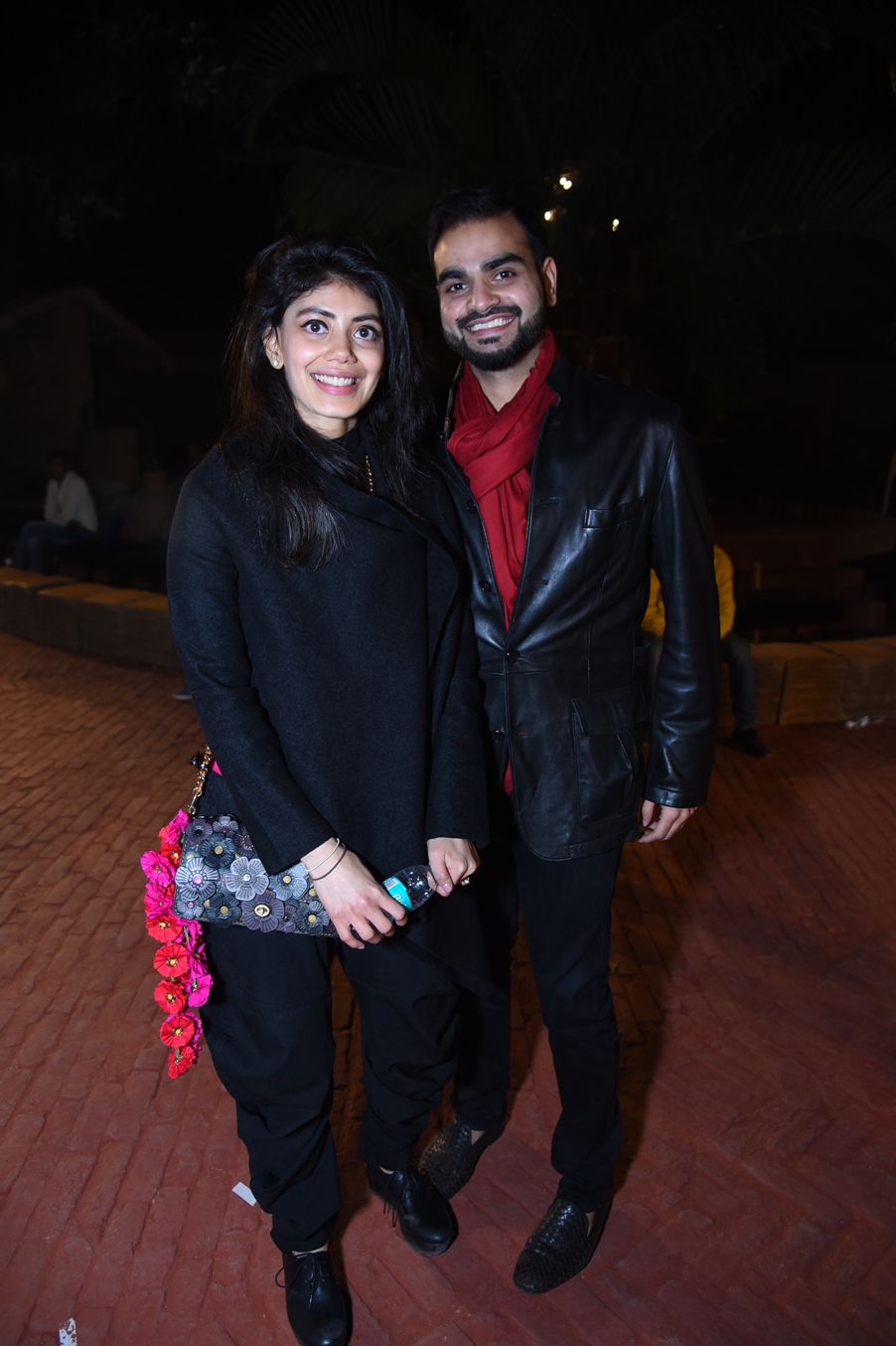 Tanira Sethi with Arjun Dang