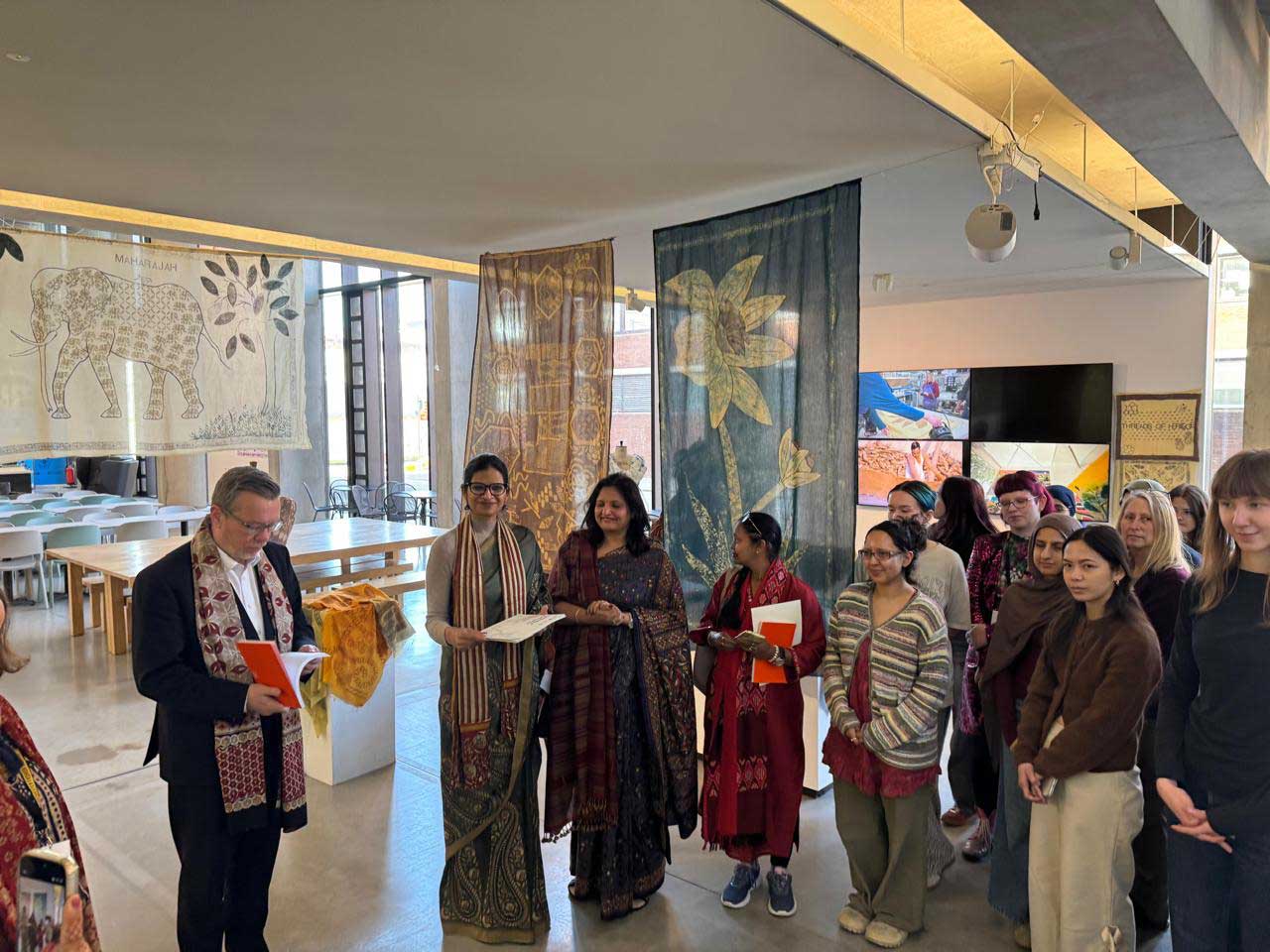  Indian Textiles to its partnering international institutions 1