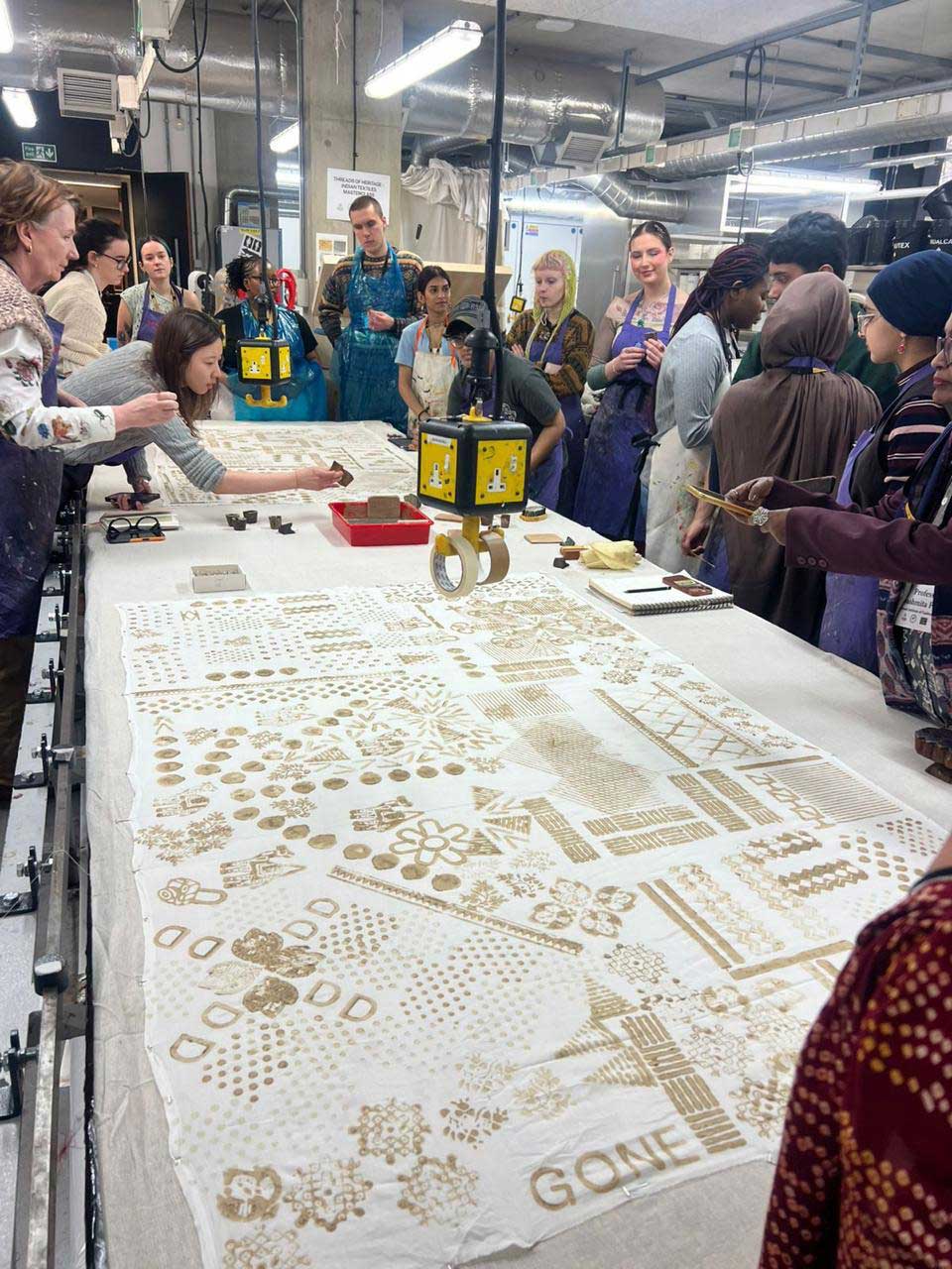 Indian Textiles to its partnering international institutions 11