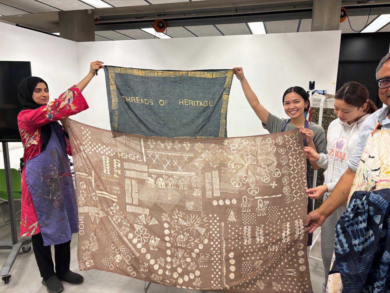  Indian Textiles to its partnering international institutions 2