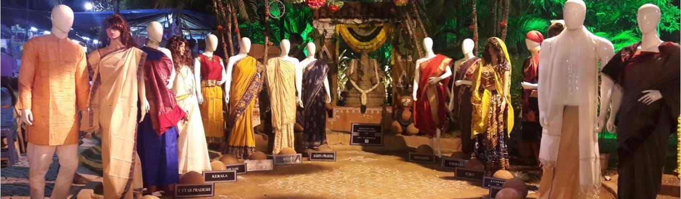 NIFT Installations at All India Crafts Mela in Hyderabad