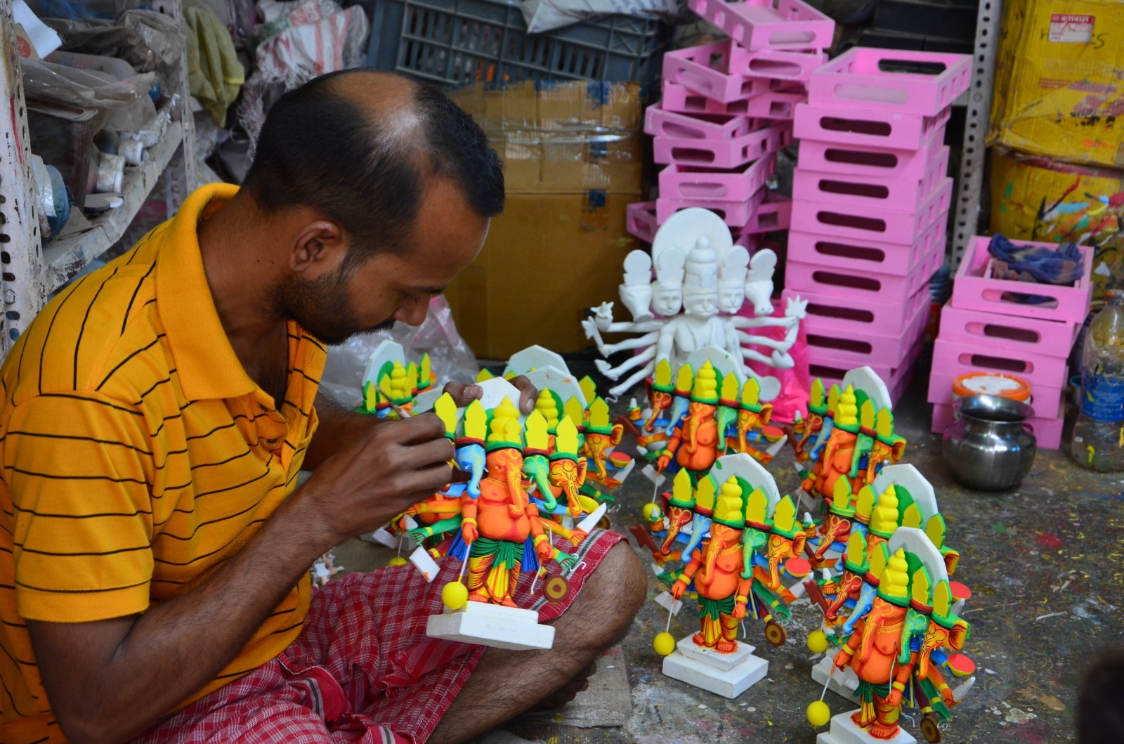 Wooden lacquer Toys, Varanasi