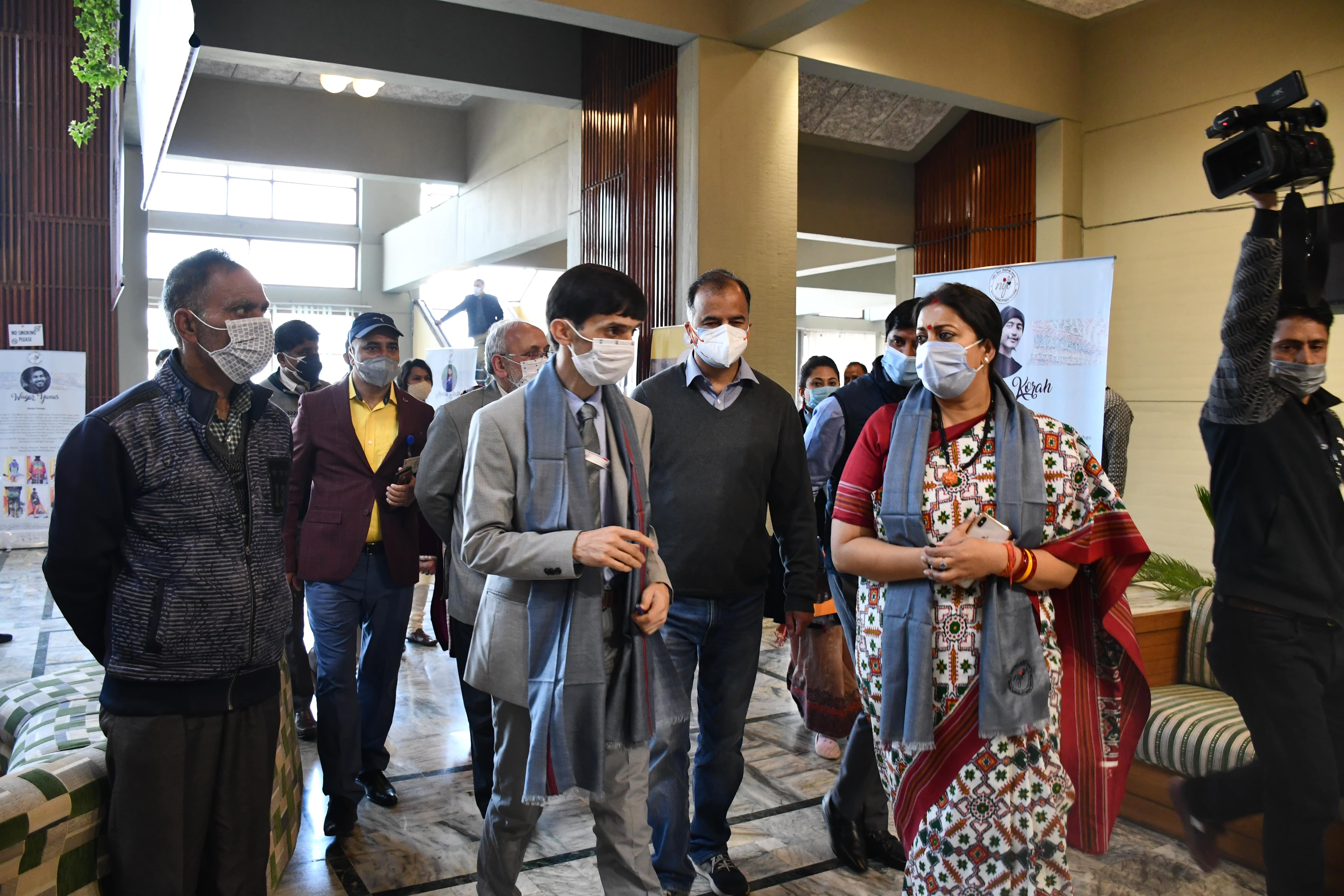 Our Guest of Honor Minister of Textiles of India Ms. Smriti Irani  